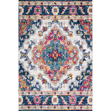 Bohemian Flair Boho Vintage Medallion Area Rug